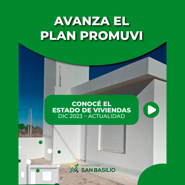 Avanza el Plan Municipal de Viviendas PROMUVI