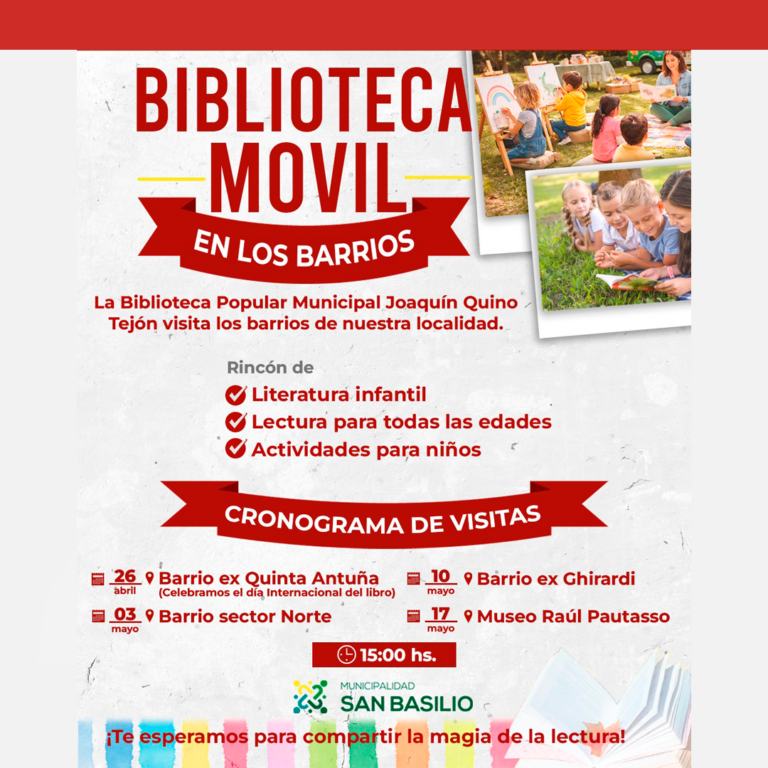 Biblioteca Móvil en San Basilio